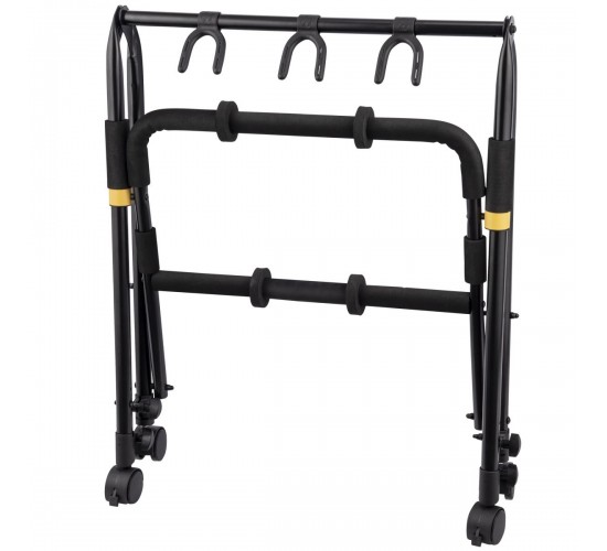 Hercules GS523B Plus Стенд гитарный демонстрационный для 3-х гитар