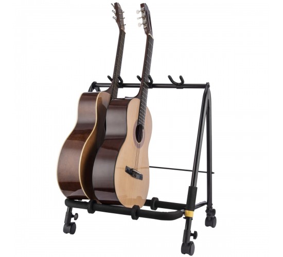 Hercules GS523B Plus Стенд гитарный демонстрационный для 3-х гитар