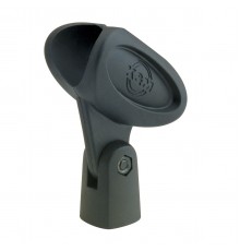 Konig & Meyer (K&M) 85050-000-55 эластичный держатель для микрофона 22-28 mm, чёрный
