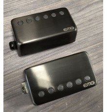 EMG 57/66 Set Brushed Black Chrome комплект звукоснимателей, чёрный USED