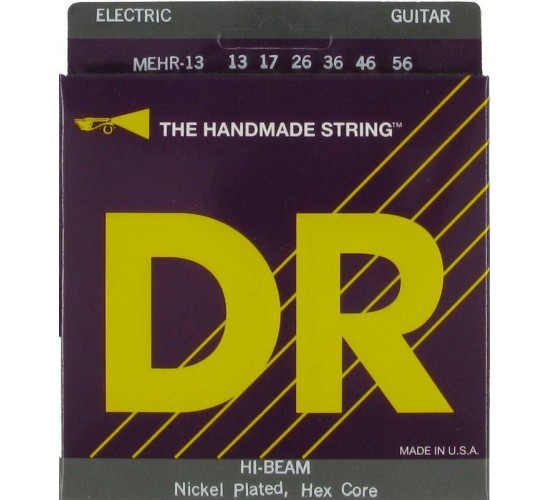 DR MEHR-13 Hi-Beam Струны для электрогитары, калибр Mega heavy 13-56