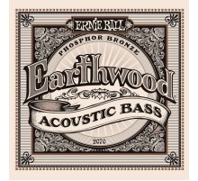 Ernie Ball 2070 струны для акуст.бас-гитары Earthwood Phosphor Bronze Acoustic Bass (45-55-80-95)