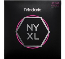 D'Addario NYXL45100 Комплект струн для бас-гитары, Long Scale, Regular Light, 45-100