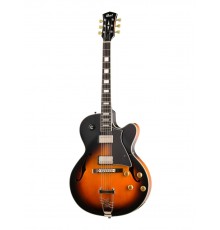Cort Yorktown-TAB Hollow Body Series электрогитара, арктоп, цвет черный санберст.