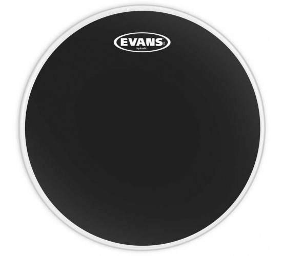 Evans BD22HBG Hydraulic Black Пластик для бас барабана на 22", цвет/покрытие -  черный