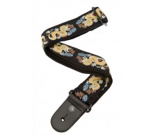 Planet Waves 50F08 Woven Ремень для гитары текстильный, без наплечника, рисунок «Dragon»