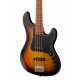 Cort GB34JJ 3TS GB Series бас-гитара, цвет санберст