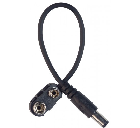 Stagg SPS-9VBAT DC кабель питания для педалей эффектов, длина 15 см