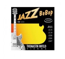 Thomastik BB111 Jazz BeBob Комплект струн для электрогитары, Еxtra Light, сталь/никель, 11-47