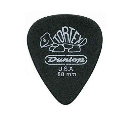 Dunlop Tortex Pitch Black Standard Медиатор, толщина 0,88мм