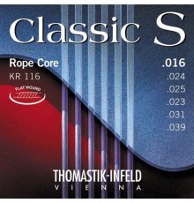 Thomastik KR116 Classic S Комплект струн для классической гитары, сталь/нейлон и посер.медь, 16-39