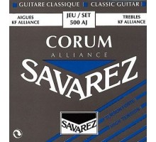Savarez 500AJ Corum Alliance Blue high tension струны для классической гитары нейлон
