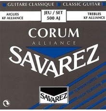 Savarez 500AJ Corum Alliance Blue high tension струны для классической гитары нейлон