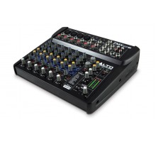 Alto ZMX122FX микшерный пульт, 4 моновхода, 2 стереовхода, 2 AUX-шины, процессор эффектов Alesis