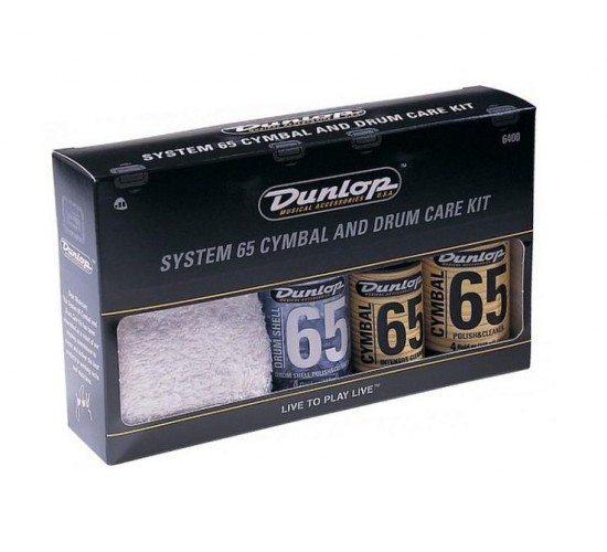 Dunlop 6400 System 65 Набор средств для ухода за барабанной установкой