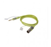 Soundking BXJ042-5M Кабель микрофонный TSR 6.35мм-XLR3pm, плоский, 5м