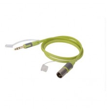 Soundking BXJ042-5M Кабель микрофонный TSR 6.35мм-XLR3pm, плоский, 5м