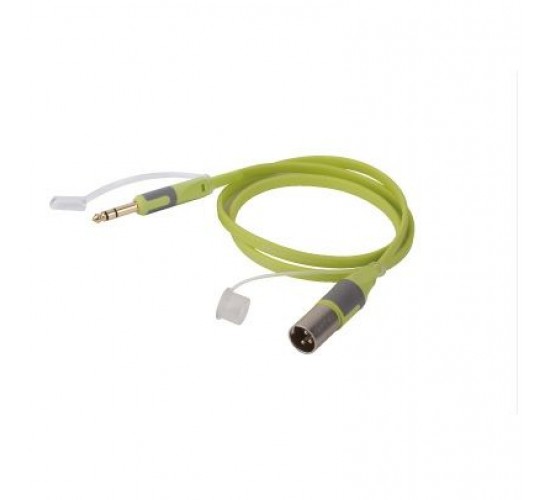 Soundking BXJ042-5M Кабель микрофонный TSR 6.35мм-XLR3pm, плоский, 5м