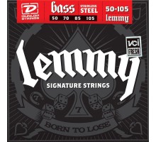 Dunlop LKS50105 Lemmy Signature Комплект струн для бас-гитары, нерж.сталь, 50-105