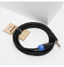 Shnoor SC225-SPPJ-2m Кабель для гитарного усилителя, 2х2,5мм, Speakon-Powerjack, 2м