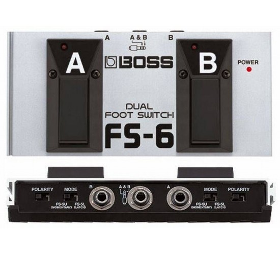 Boss FS-6 педаль двойная для переключений