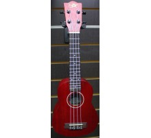 Kaimana UK-21 RDM Укулеле сопрано, цвет красный матовый