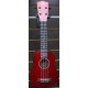 Kaimana UK-21 RDM Укулеле сопрано, цвет красный матовый
