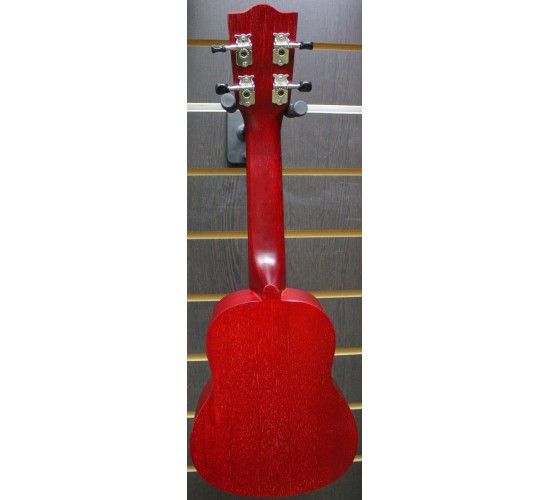 Kaimana UK-21 RDM Укулеле сопрано, цвет красный матовый