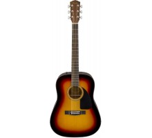 Fender CD-60 Dread V3 DS SB WN акустическая гитара, цвет санберст