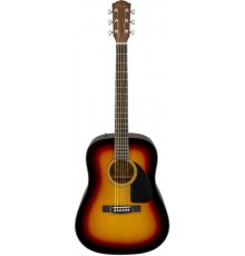 Fender CD-60 Dread V3 DS SB WN акустическая гитара, цвет санберст