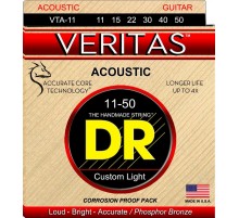DR VTA-11 VERITAS Phosphor Bronze Acoustic 11-50 струны для акустической гитары