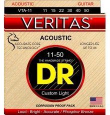 DR VTA-11 VERITAS Phosphor Bronze Acoustic 11-50 струны для акустической гитары