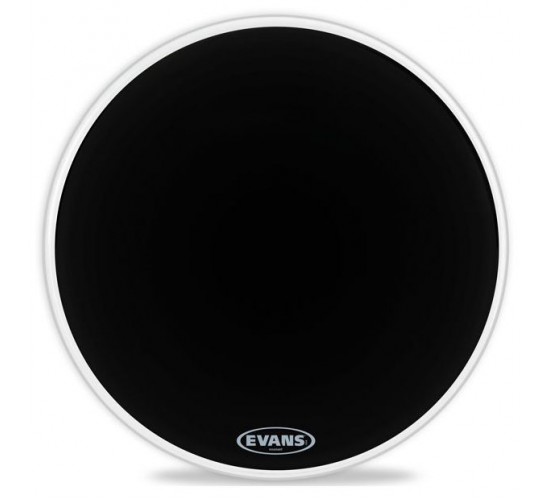 Evans BD22RBG Resonant Black Пластик для бас-барабана 22", резонансный, черный