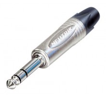Neutrik NP3X Разъем phone jack 6.3 мм male, стерео, толщина 14,5 мм