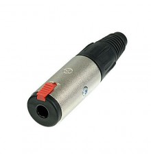 Neutrik NJ3FC6 Разъем Jack 1/4" (6.3 мм) female, стерео, кабельный