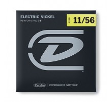 Dunlop DEN1156 Performance + комплект струн для электрогитары, никелированные, Med/Ex Heavy, 11-56