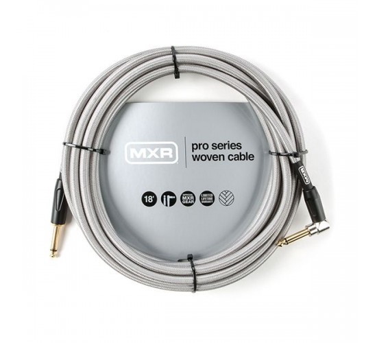 Dunlop DCIW18R MXR Pro Series Кабель инструментальный, 5.5м, прямые/угловой коннектор