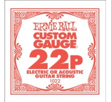 Ernie Ball 1022 струна для электро и акустических гитар. Сталь, калибр .022