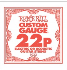 Ernie Ball 1022 струна для электро и акустических гитар. Сталь, калибр .022