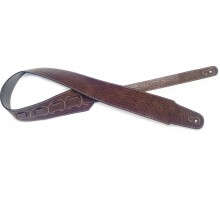 Stagg SFL 20 DBRW гитарный ремень, искусственная кожа, темно-коричневый