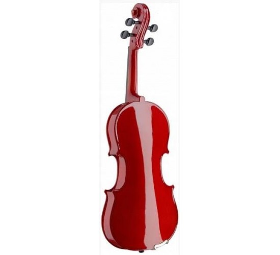 Stagg VN-4/4-TR скрипка 4/4, цвет красный с футляром