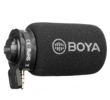 Boya BY-A7H штекерный конденсаторный микрофон для iOS и большинства Android устройств