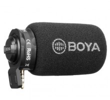Boya BY-A7H штекерный конденсаторный микрофон для iOS и большинства Android устройств