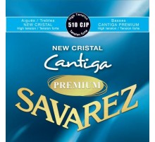 Savarez 510CJP New Cristal Cantiga Premium Комплект струн для классической гитары, сильное натяж.