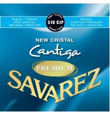 Savarez 510CJP New Cristal Cantiga Premium Комплект струн для классической гитары, сильное натяж.