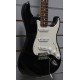 Fender Stratocaster электрогитара, цвет черный USED