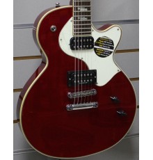Cort SUNSET II CAR полуакустическая электрогитара, цвет Candy Apple Red