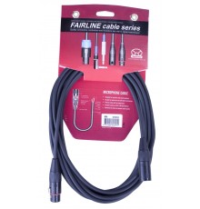 Superlux SFM5.0FM балансный микрофонный кабель 5 м, XLR3F - XLR3M, жила 0,2 мм²