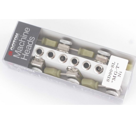 Gotoh SD90-SL MG-T локовые колки, никель, 3+3