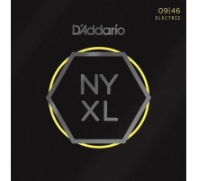 D'Addario NYXL0946 Комплект струн для электрогитары, никелированные, Regular Light, 09-46